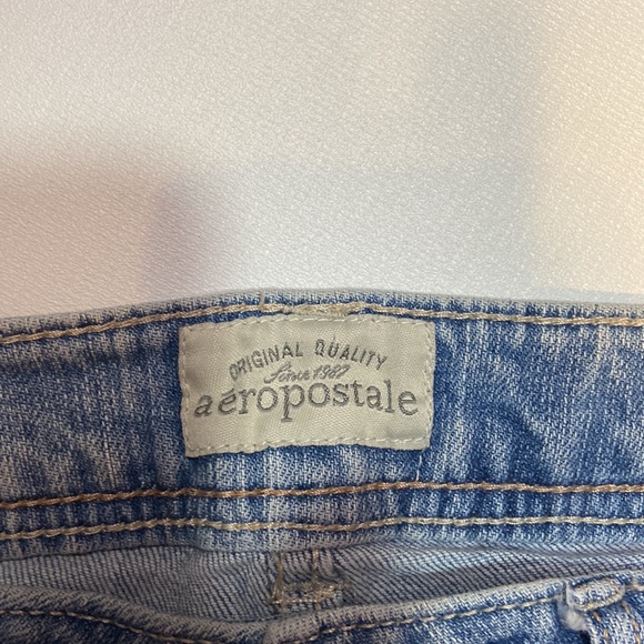 AEROPOSTALE CHELSEA BOOTCUT 1/2 Short Woman’s Jeans 99%Cotton 1%Spandex 3for$15 - Picture 5 of 11